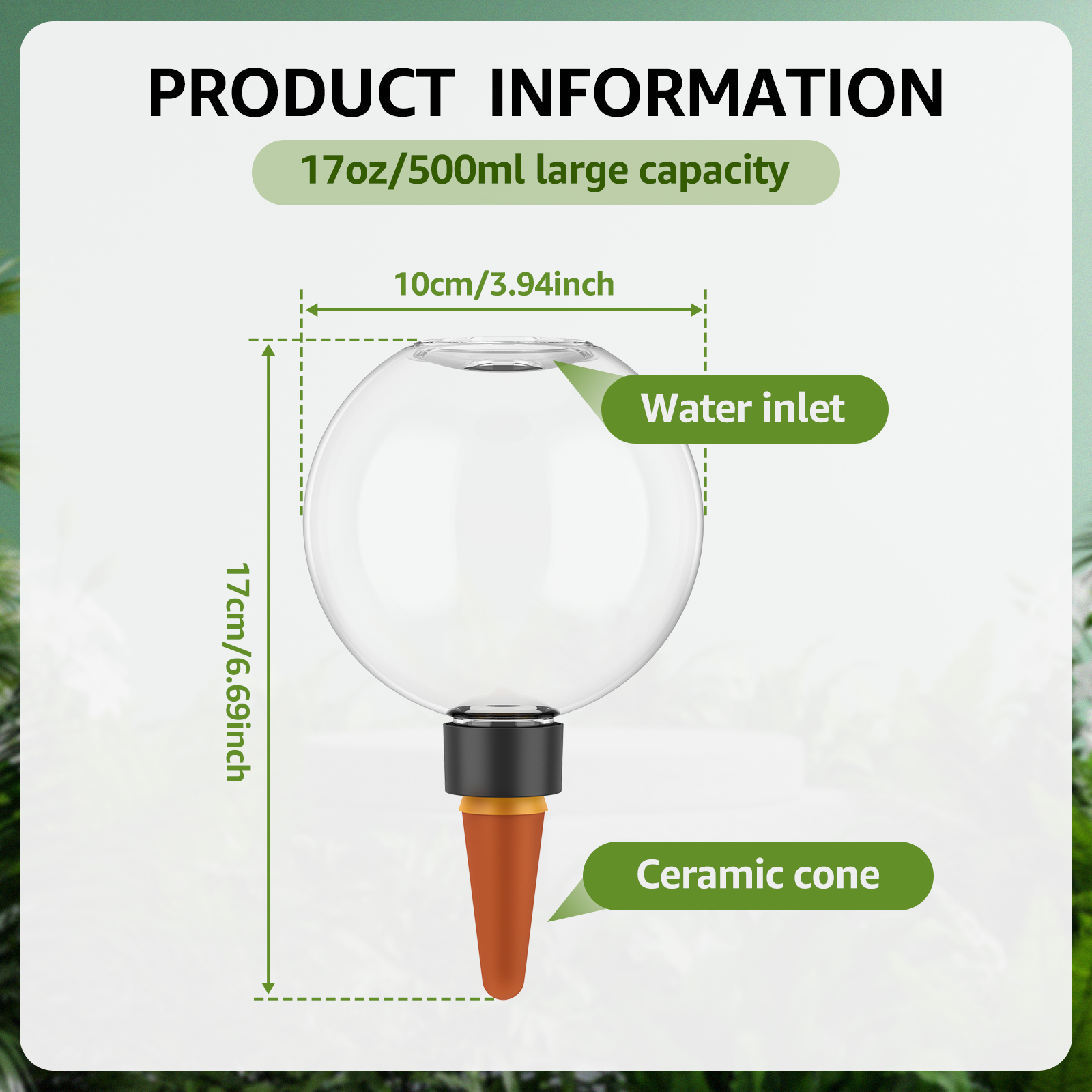 2/4Pcs 500ML Automatic Drip Ir - Plant Parent Kit บทวิจารณ์และราคา