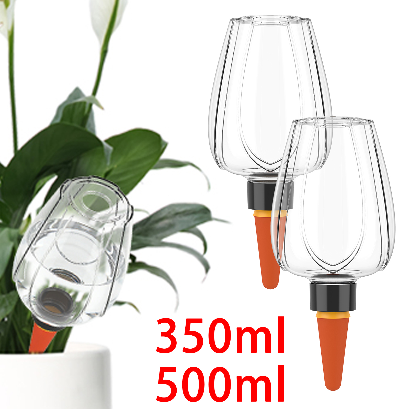 4Pcs Plant Watering Globe Clea - Plant Parent Kit บทวิจารณ์และราคา