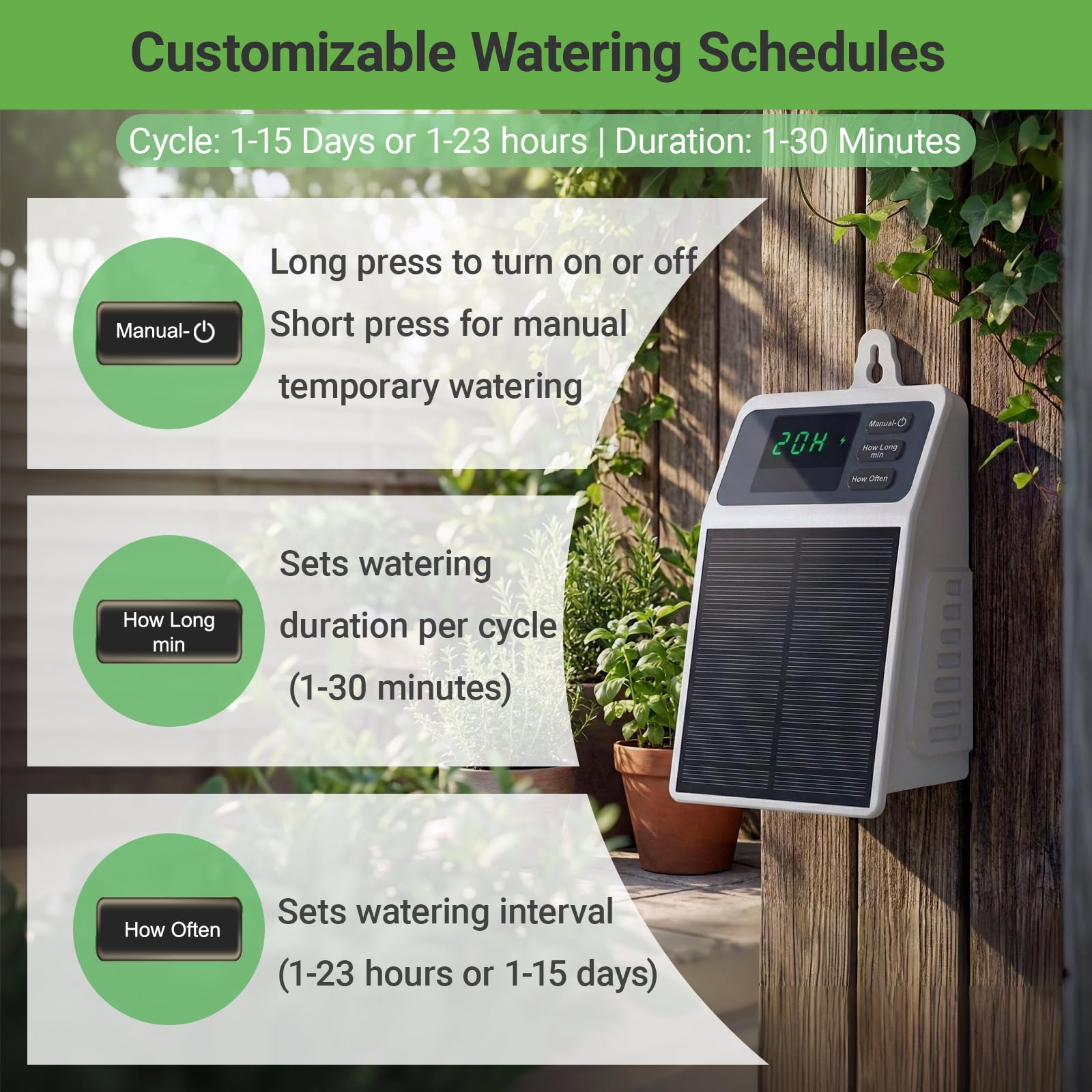 Upgraded Solar Drip Irrigation - Plant Parent Kit บทวิจารณ์และราคา