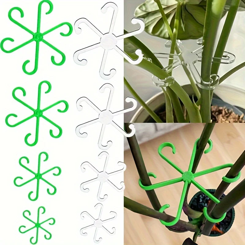 4pcs Climbing Plants Support C - Variegated Monstera Node บทวิจารณ์และราคา