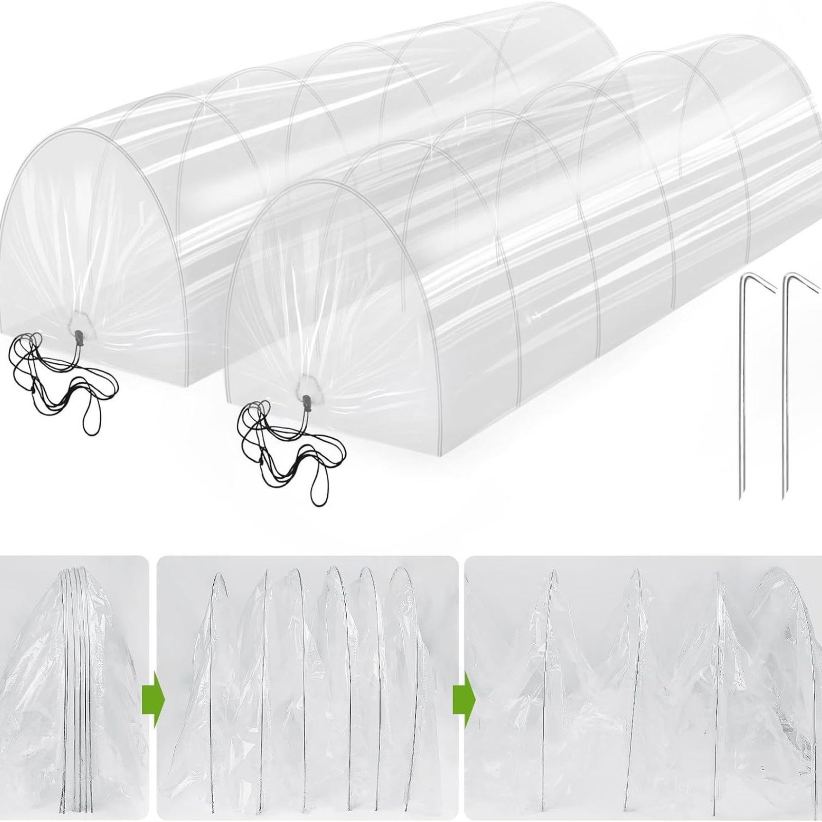 2 in 1 Greenhouse Tunnel Green - Plant Parent Kit บทวิจารณ์และราคา