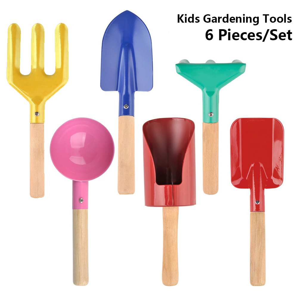 Pack of 6 Kids Gardening Tools - Plant Parent Gardening Tools บทวิจารณ์และราคา