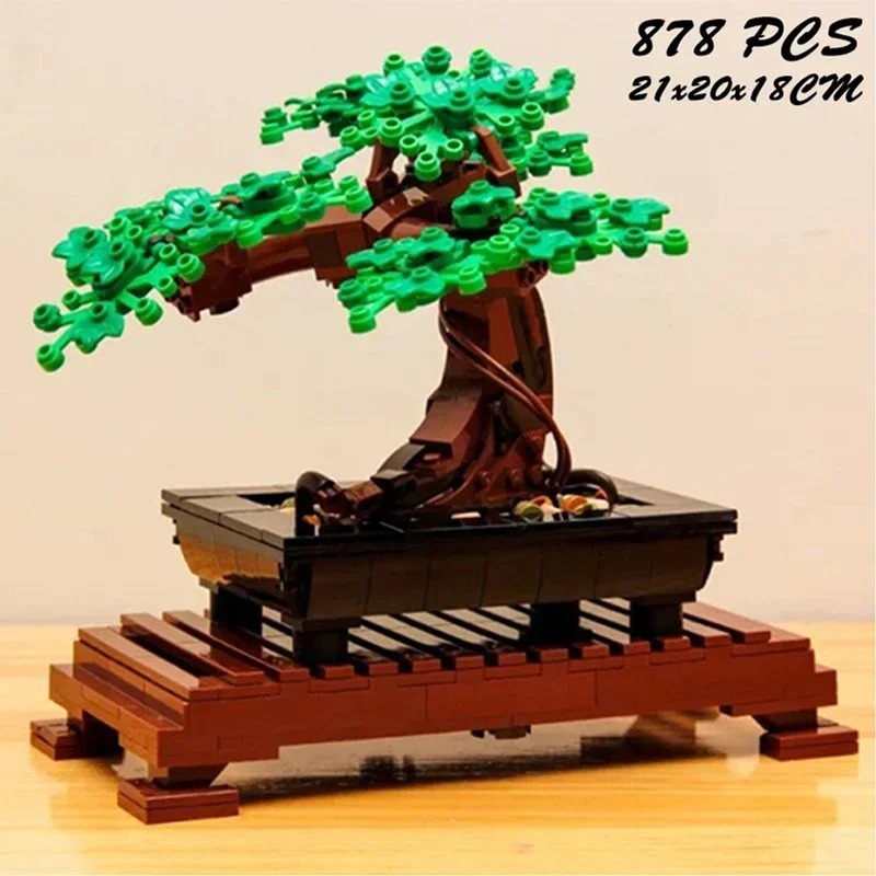 In Stock New MOC Bricks Bonsai - Plant Parent Kit บทวิจารณ์และราคา