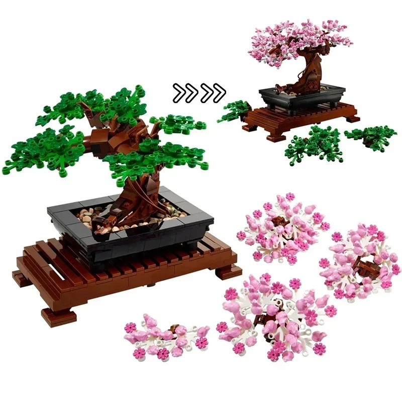 In Stock New MOC Bricks Bonsai - Plant Parent Kit บทวิจารณ์และราคา